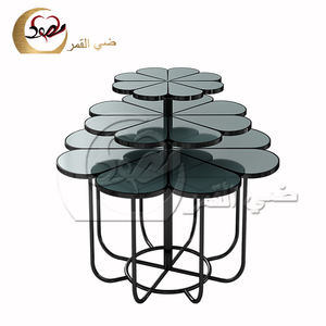 Support élégant de table de gâteau à 3 niveaux avec cadre en acier inoxydable pour la décoration de fête et de mariage - Product Image 6