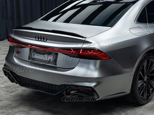 Alerón Trasero para Audi A7 S7 RS7 2019-2024, Alerón de Maletero de Plástico ABS de Alta Calidad, Sin Pintar, Imitación de Fibra de Carbono - Product Image 2