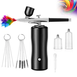 Chinese New Year 2024 Products Pinturas Aerografo Cordless Airbrush Air Brush Paint Airbrush For Cake Barber Tattoo