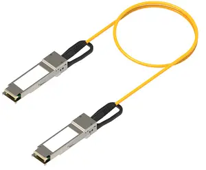 Cable óptico activo de 10M 200G QSFP56 a QSFP56, cable de conexión de fibra óptica AOC OM3, uso para equipos de centro de datos