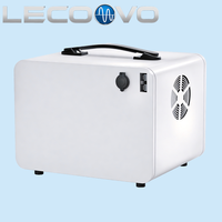 LECOOVO H1200S Centrale Électrique Solaire Portable 1200W Onduleur à Onde Sinusoïdale Pure MPPT Batterie LiFePO4 Éclairage LED Démarreur de Voiture