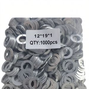 Rondelle d'ajustement de précision personnalisée, épaisseur 0,005 à 3,00 mm, en acier inoxydable 304, acier au carbone, laiton, rondelle d'espacement - Product Image 1