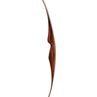 Fournisseur de tir à l'arc taille d'arc 54 "stratification de la main droite arc recourbé d'une seule pièce pour jeunes pour la pratique de l'arc
