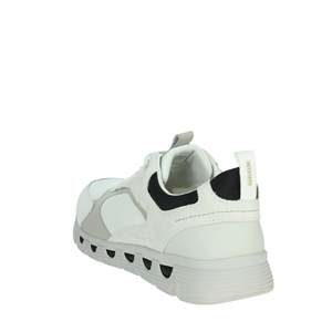 Geox Sneakers Uomo U46HRA 0FU22 Bianco Canvas Scarpe Trendy - Product Image 2