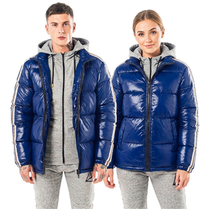 Customized Unisex <b>Waterproof</b> <b>Hooded</b> <b>Puffer</b> <b>Jacket</b> <b>with</b> Cotton Filling and Silk Lining High Street Fashion Style Hot Selling - Product Image 2