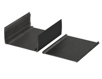 Boîtier en aluminium de type split haute résistance avec finition CNC pour appareils électroniques de bureau