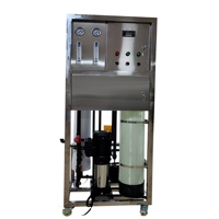 Système de purification d'eau par osmose inverse 500 LPH, machine de traitement d'eau RO industrielle pour la purification de l'eau du robinet