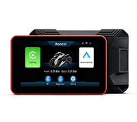 Aoocci C3 Pro Grosir Navigasi GPS CarPlay Motor Layar 5 Inci Wireless Android Auto TPMS Tahan Air