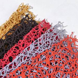 Tissu <span class=keywords><strong>en</strong></span> <span class=keywords><strong>maille</strong></span> 100% polyester, nouvelle collection, personnalisé, de meilleure qualité, design à grands trous, tissu <span class=keywords><strong>en</strong></span> <span class=keywords><strong>maille</strong></span> pour vêtement - Product Image 1