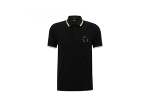 Nuova <span class=keywords><strong>Polo</strong></span> Stampata Traspirante, Morbida, Confortevole, Delicata sulla Pelle, per Uso Quotidiano, Ufficio, Golf, Quattro Stagioni, <span class=keywords><strong>Polo</strong></span> da Uomo - Product Image 4