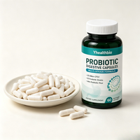 Probiotiques vaginaux pour femmes pH Balance avec prébiotiques et Lactobacillus Probiotic Blend Supplément de santé vaginale pour femmes