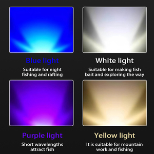 Kính thiên văn tập trung New COB đèn câu cá mạnh mẽ có thể sạc lại với ánh sáng bên outerdoor <span class=keywords><strong>LED</strong></span> Đèn pin câu cá với chân máy đứng - Product Image 5