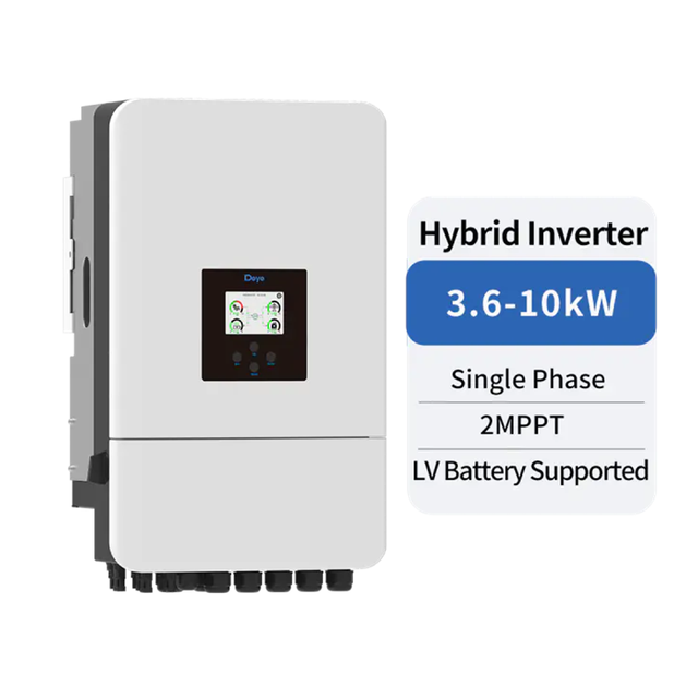 Deye SUN-3.6/5/6/7/7.6/8/10K-SG05LP1-EU-SM2-P Hybrid Solar Inverter 6kw 6kw 8kw 10kw 1 Phase Wifi Solar Hybrid Inverter