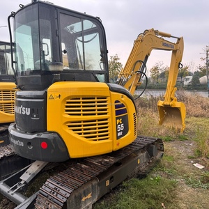 Mini-excavatrice Komatsu PC55MR d'occasion, excellente performance, pour usage agricole et domestique - Product Image 2