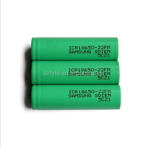 100% המקורי ICR18650-22F/<span class=keywords><strong>fm</strong></span> 2200mah נטענת ליתיום גלילי 3.7v סוללה 18650 - Product Image 6