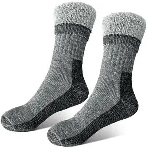 冬季袜子女毛圈针织袜子超保暖舒适男袜