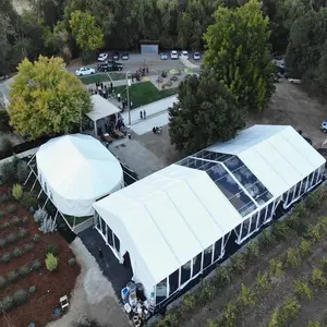 豪华帐篷出租帐篷生态铝框杆婚礼帐篷6米10米20米30米