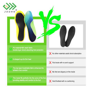 Semelles orthopédiques JOGHN ODM personnalisées pour le basketball, avec support de voûte plantaire et plaque en carbone, semelles en fibre de carbone - Product Image 3