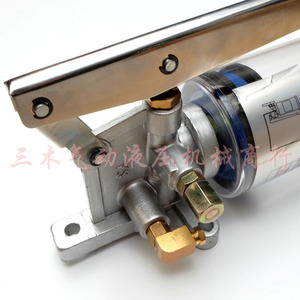 Pompe à graisse manuelle LSG 05 08, 500cc 800cc, en aluminium moulé, à manivelle, pour usage industriel - Product Image 4