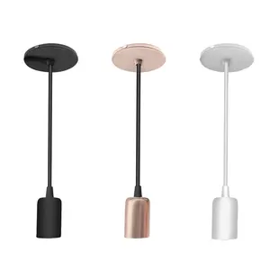 现代简约 Led 底座吊灯 E27 灯座插座 110V 220V 灯 E27 基地家庭照明灯泡 - Product Image 1