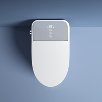 2023 Meilleurs prix cuvette de toilette intelligente électrique sans réservoir pulvérisateur d'eau automatique appareils sanitaires bidet monté au sol en céramique wc