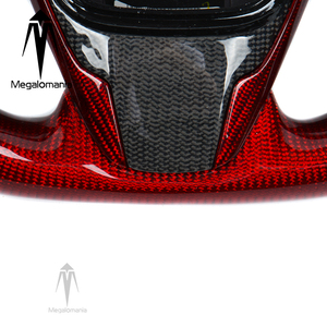 Volante Deportivo de Fibra de Carbono para <span class=keywords><strong>Honda</strong></span> Accord 10ª Gen, Civic Coupé, <span class=keywords><strong>CRV</strong></span>, Civic Fit Spiro, CRZ Type-R FK8, Insight S2000 Type R GK5 - Product Image 3