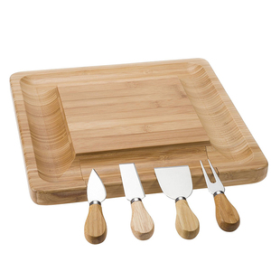 Naturel Couleur Bambou Français <span class=keywords><strong>Planche</strong></span> À Découper <span class=keywords><strong>Planche</strong></span> À <span class=keywords><strong>Pain</strong></span> ensemble de <span class=keywords><strong>planche</strong></span> à fromage en bambou avec <span class=keywords><strong>Couteau</strong></span> À fromage - Product Image 5
