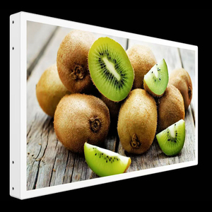 Nhà Máy Wall Mount 21.5 inch Android <span class=keywords><strong>4</strong></span> + 32GB <span class=keywords><strong>LCD</strong></span> màn hình cảm ứng hiển thị kỹ thuật số New kinh doanh thương mại trung tâm mua sắm cửa hàng bán lẻ - Product Image 1