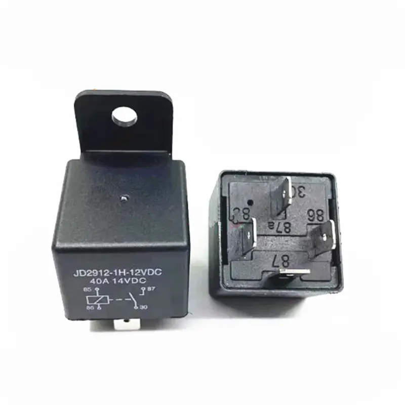 ใหม่เดิมรีเลย์ JD2912-1H-12VDC JD2912 1H 12VDC JD29121H12VDC 12VDC DC12V 12V 40A 4PIN