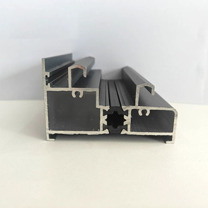 Profilés et portes de garage en aluminium extrudé architectural 6063 pour murs-rideaux - Product Image 1