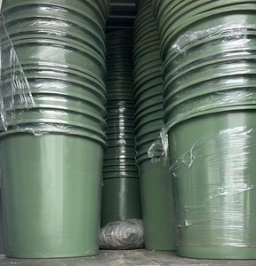 Bacs <span class=keywords><strong>de</strong></span> <span class=keywords><strong>jardin</strong></span> ronds en plastique LLDPE durables 800L anti-UV et anti-fuite pour bassins à poissons Koi bleus - Product Image 5