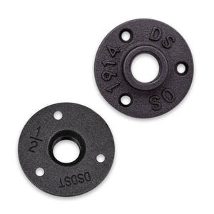 Flans de sol pour étagère murale en fer, support d'étagère, à monter soi-même, style rétro, <span class=keywords><strong>3</strong></span>/4 pièces, fabriqués en chine - Product Image 2