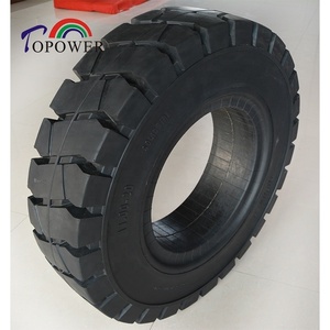 ยางตัน Topower ขนาด 11.00-20 สำหรับรถพ่วงในท่าเรือ ลานเก็บเศษเหล็ก โรงงานรีไซเคิลโลหะ ขอบล้อขนาด 7.50 8.00 - Product Image 3
