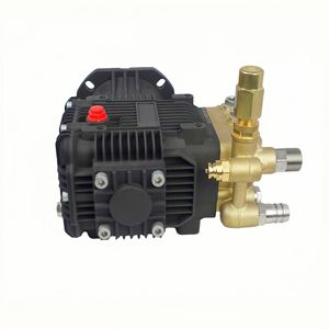 Pompe à piston haute pression, corps en bronze moulé, 18 L/min, 7-10 bars, entraînement électrique, pour nettoyage, pulvérisation, aménagement paysager - Product Image 2