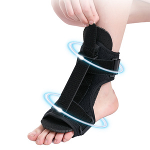 Attelle de cheville sportive élastique réglable pour pied tombant, orthèse dorsale pour le soulagement de la douleur de la fasciite plantaire - Product Image 4