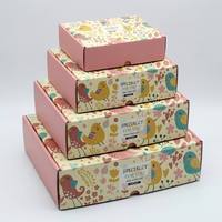 Boîte oblongue auto-érectile en carton ondulé, personnalisable avec logo, fermeture éclair extra résistante, blanche, recyclable et écologique, pour livraison et shopping en gros