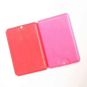 2026 Hot Sale 20 ml Credit Card Flat <b>Spray</b> Perfume <b>Bottle</b> Instock White Transparent 20ml <b>Plastic</b> <b>Spray</b> <b>Bottle</b> - Product Image 6