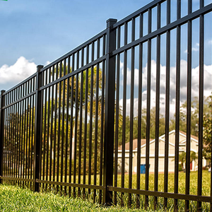 Portail de luxe en <span class=keywords><strong>fer</strong></span> <span class=keywords><strong>forgé</strong></span> pour jardin et clôture Portail décoratif en <span class=keywords><strong>fer</strong></span> <span class=keywords><strong>forgé</strong></span> bon marché Portail coulissant en métal - Product Image 3