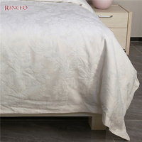 Parure de couette en jacquard, ensemble de literie de luxe, drap de lit, vente directe,