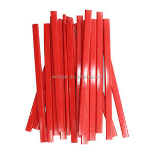 Lápiz de construcción octogonal rojo duro de 30 cm, lápices de carpintero con núcleo de color para marcar <span class=keywords><strong>madera</strong></span> y hormigón, lápices de <span class=keywords><strong>colores</strong></span> - Product Image 2