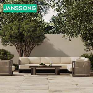 Hotel Garden Set Modern Aluminum Outdoor Furniture Villa Patio Furniture Set Luxury Outdoor <strong>Sofa</strong> Resort Garden <strong>Sofa</strong> <strong>Waterproof</strong> - Product Image 1