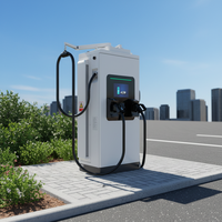Nuevo Cargador Rápido de CC 2026 Blanco Neutro TDT YLNXD60KE02-M01 60KW con Interfaces Duales CCS2/GBT para Vehículos Eléctricos, Certificado TUV, 380V