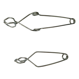 Suministros <span class=keywords><strong>de</strong></span> <span class=keywords><strong>laboratorio</strong></span> Resistente a altas temperaturas Resistencia a la corrosión Pinzas chapadas en hierro con muelles Soporte fijo <span class=keywords><strong>para</strong></span> tubos <span class=keywords><strong>de</strong></span> ensayo Abrazadera <span class=keywords><strong>de</strong></span> clip - Product Image 3