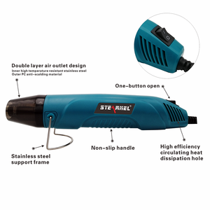 <span class=keywords><strong>Pistola</strong></span> de Soldadura de Aire Caliente para Plástico, Soldador de Pisos de <span class=keywords><strong>PVC</strong></span> Portátil Industrial de 300 W - Product Image 5