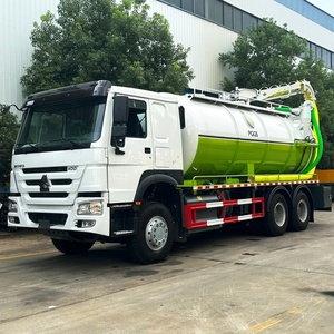 Venta Directa de Fábrica: Camión de Succión de Aguas Residuales de Servicio Pesado 6x4 con Bomba Italiana, Camión de Succión Sino Howo - Product Image 4