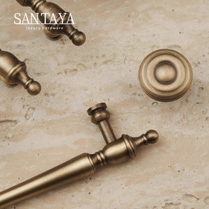 Stile francese/bronzo ottone <span class=keywords><strong>maniglie</strong></span> delle porte e manopole antico cassetto tira <span class=keywords><strong>Vintage</strong></span> armadio da cucina maniglia armadio Hardware - Product Image 5