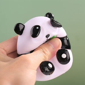 Juguetes de Peluche de Panda de Dibujos Animados, Lindos y Suaves, Juguetes Antiestrés con Ojos Saltones, Juguetes para Niños, Personalizados - Product Image 5