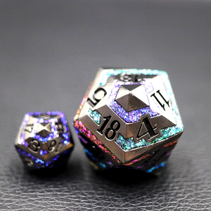 โลหะผสมสังกะสีโลหะหลายสีลูกเต๋ากะ33Mm <span class=keywords><strong>D20</strong></span> - Product Image 2