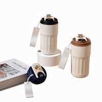 Gobelet de voyage isotherme intelligent en acier inoxydable de 460 ml (16 oz) avec affichage LED de la température, double paroi, pour adultes – Meilleures ventes