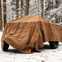 Bâche en toile imperméable avec œillets antirouille, bâches robustes pour camion, toit, agriculture, fourgonnette, extérieur, élevage de volailles